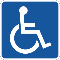wheelchair sign